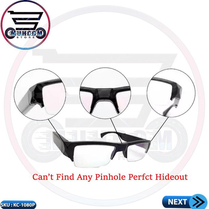 Jual [READY STOK] SPY CAMERA GLASSES EYEWEAR KACAMATA KAMERA