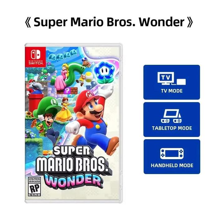 Gambar IMPORT SUPER MARIO BROS. WONDER NINTENDO SWITCH GAME DEALS 100% ORIGINAL PHYSICAL CARTRIDGE GAME CARD SUPPORT TV TABLETOP HANDHELD MODE - Random Card dari Lambert stored undefined Tokopedia