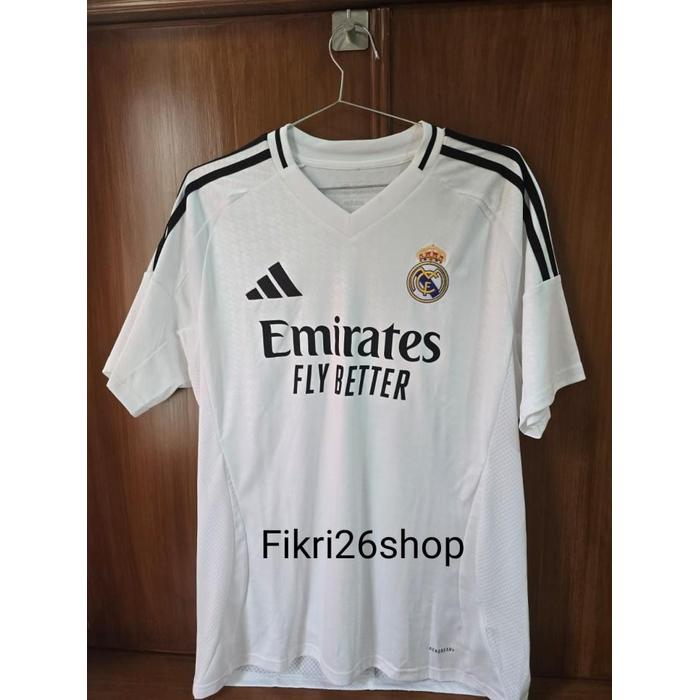 Gambar Terlaris Jersey Bola Adidas Real Madrid 24/25 Home Original Best Seller - XL dari ameliapushop undefined Tokopedia