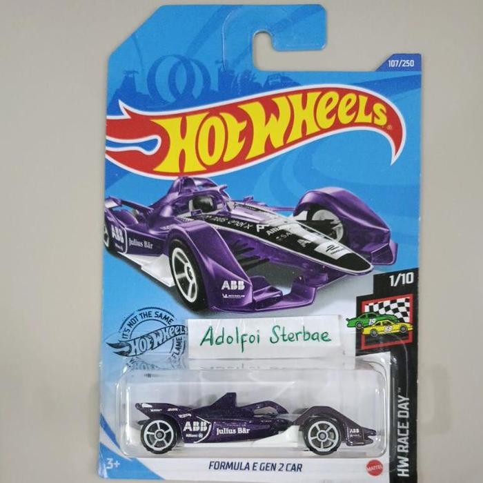 Gambar hotwheels hot wheels formula e gen 2 car factory sealed hw green speed hw race day ds automobiles tag heuer porsche edition michelin mobil julius bar boss abb Allianz dhl akta - Ungu dari Homeweels undefined Tokopedia
