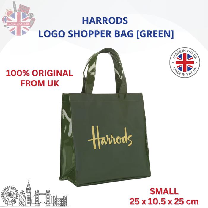 Harrods Bag Collection/ Souvenir/ Tote Bag/ Tas Kerja [100% Original From  UK] Green Shopper