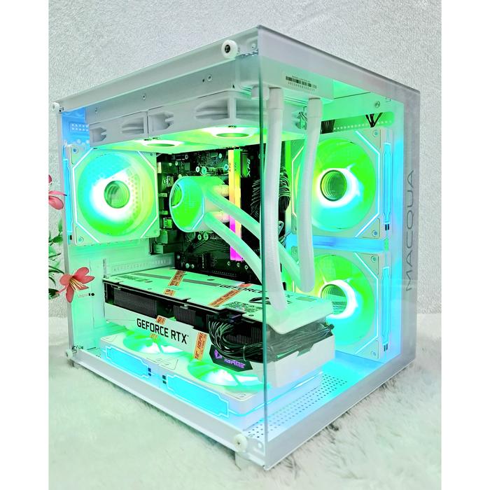 Jual Gaming PC Ryzen 5600 RTX 3060 Ti 8GB DDR6 16GB Ram RGB NVMe