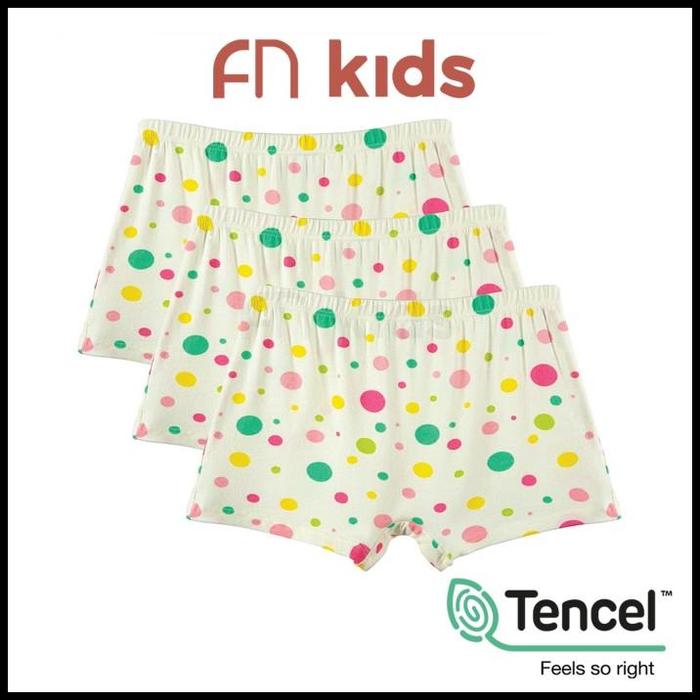 Gambar Fn Girls Tencel Printed Boxer 3 Pcs Ntk 3346 Best Seller - S dari WAY WA undefined Tokopedia