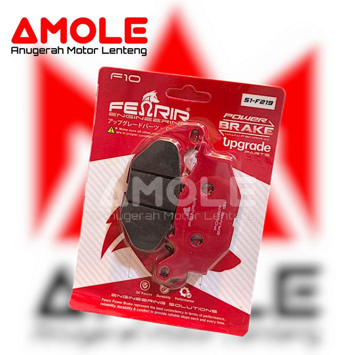 Gambar Brake Pad Kampas Rem Depan Fenrir Yamaha R25 MT25 XMAX dari Anugerah Motor Lenteng undefined Tokopedia