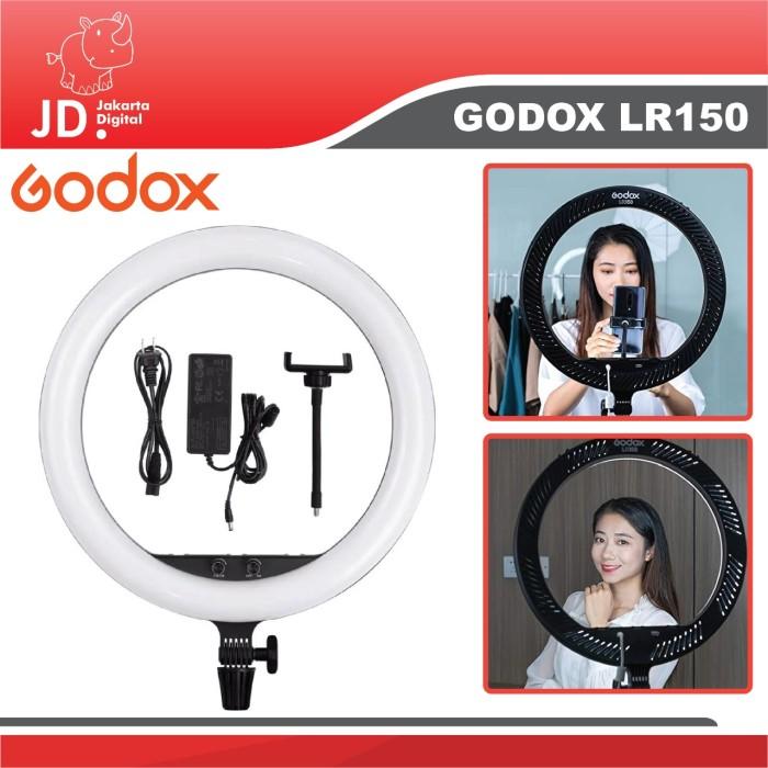 Gambar Godox LR150 Bi-Color LED Ring Light 18 Inchi - STANDARD dari Jakarta Digital 8 undefined Tokopedia
