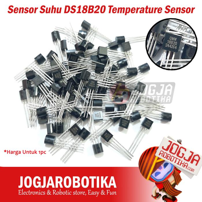Jual Sensor Suhu DS18B20 Temperature Sensor TO-92 Arduinoo ESP8266 ...
