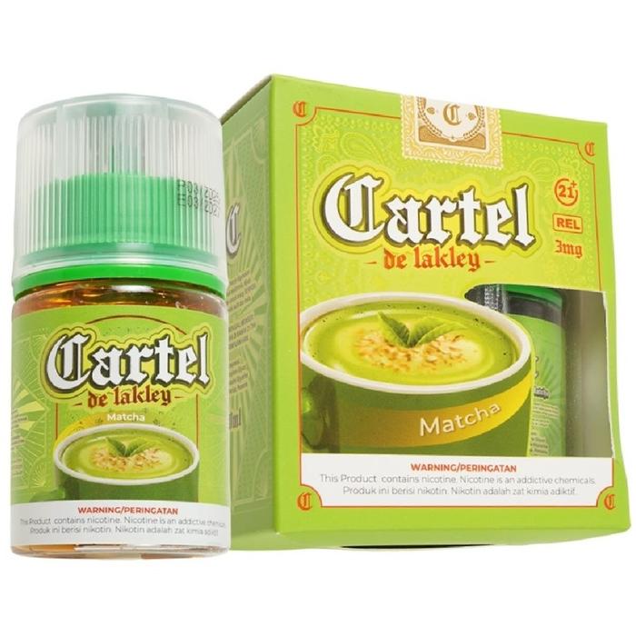 Jual Liquid Vape Cartel De Lakley Matcha Oat Drink 60ML By Lakley Corp -  6MG - Kota Depok - Good Bosss