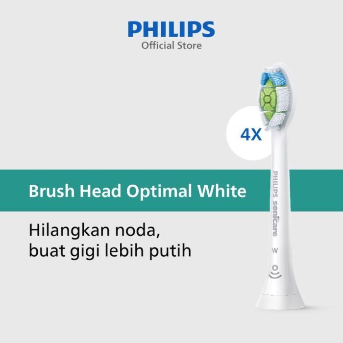 Gambar New Philips Sonicare Brush Head 4 Pcs Hx6064 - Refill Kepala Sikat Best Seller - HX6064/67 Putih dari Toko Daraa. undefined Tokopedia