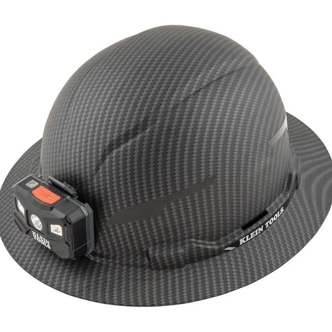 Gambar Klein Tools 60345 Topi Keras Pinggiran Penuh Tanpa Ventilasi Pola Karbn Kelas E Diuji Hingga 20Kv Bantalan Pita Penahan Keringat Berbantalan dari Losiman Store undefined Tokopedia