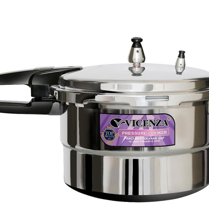 Gambar Panci Presto Vicenza 8 Liter 24cm Pressure Cooker Pelunak Original - Hitam dari Pacific & Lazuli undefined Tokopedia