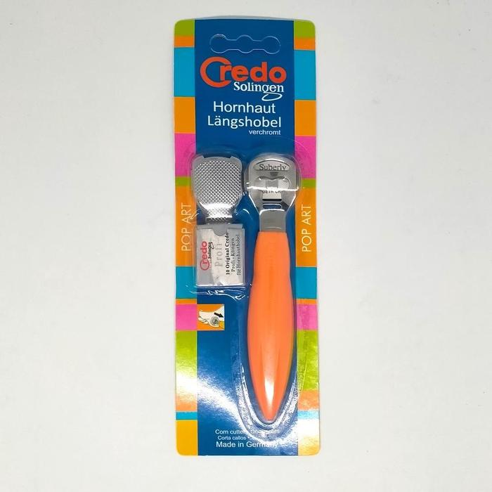 Gambar Credo Solingen Pedicure Penghalus Tumit Kerok Telapak Amplas Kaki - ORANGE  dari Maksimal.Murah undefined Tokopedia