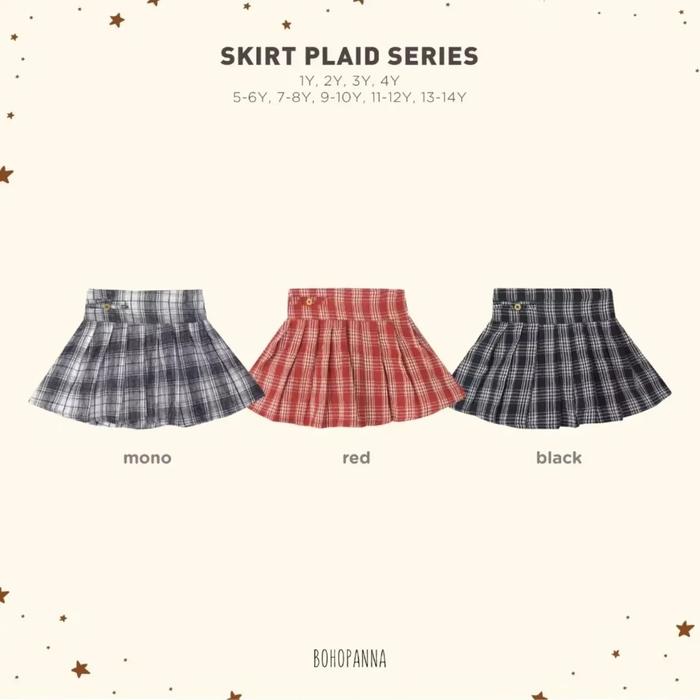 Jual Bohopanna Skirt Plaid Series 1y, Mono Gresik
