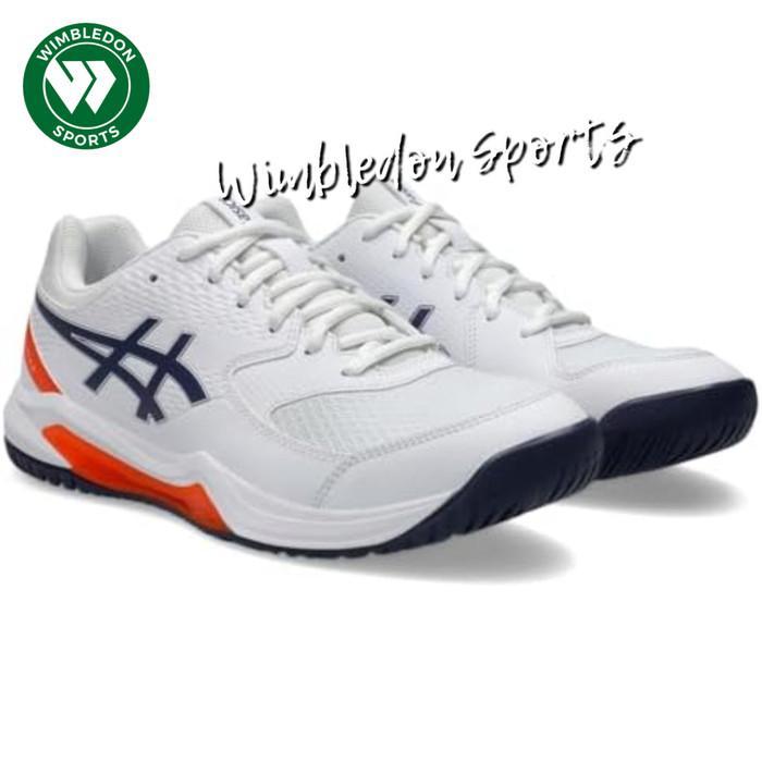 Gambar Sepatu Asics Gel Dedicate 8 White Indigo Fog / Sepatu Tenis Asics Original 2025 Termurah Best Quality Asli 100% Original - 42 dari TENNIS INDO SPORT undefined Tokopedia