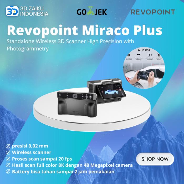 Jual Revopoint Miraco Plus Standalone Wireless 3D Scanner High ...