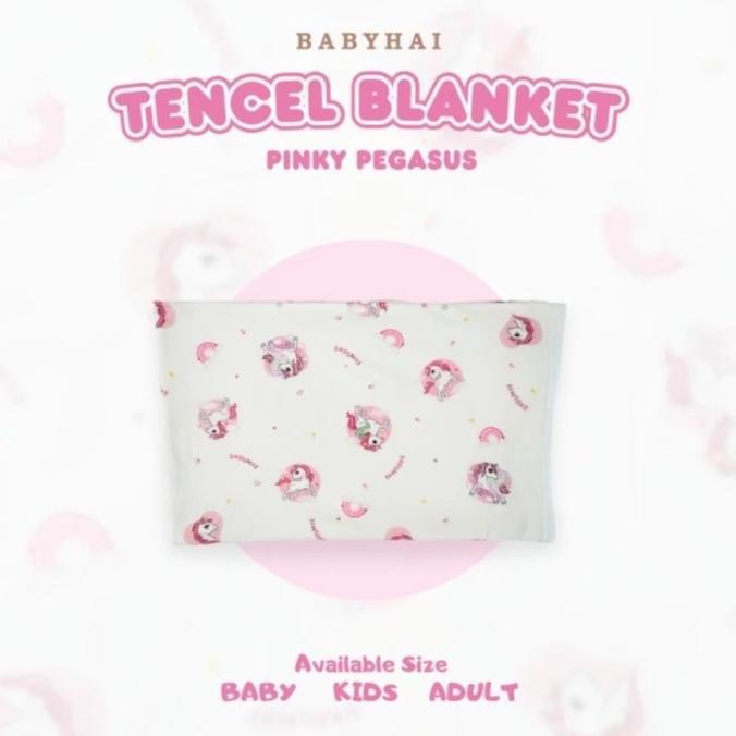 Gambar ORIGINAL -/- Baby Hai Tencel Baby Blanket /Selimut Bayi Tancel 80×100cm - pingky pegasus dari tokohyuga1 undefined Tokopedia