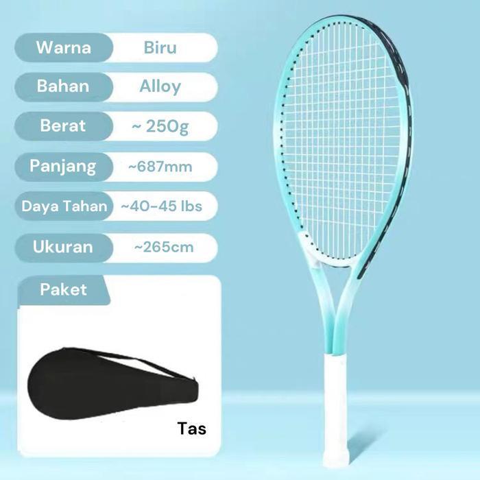 Gambar Paket Latihan Raket Tennis Dewasa Bola Kasti Bola Tenis Berkualitas Tinggi Cocok Untuk Professional Pemula Xtra Alat Latihan Tas Raket New Best Quality Asli 100% Original - Blue Sky+TAS dari TENNIS INDO SPORT undefined Tokopedia