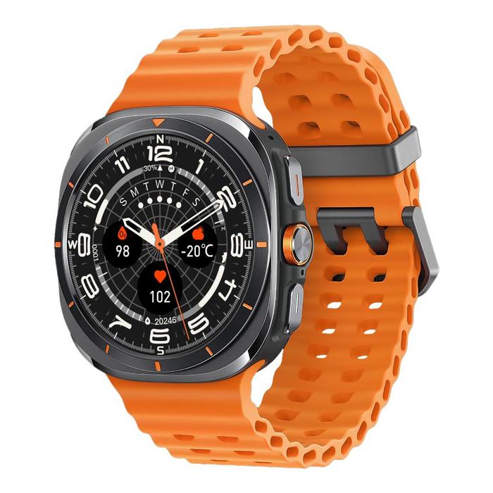 Gambar [DISC] [COD] ORI SAMSUNG JAM ANDROID AND IOS SMARTWATCH S7 ULTRA MULTIFUNCTIONAL WATCH FULL TOUCH SCREEN BLUETOOTH CALL IP68 WATERPROOF HEART RATE MONITORING GPS MUSIC PLAYER MEN'S AND WOMEN'S SMART WATCH - S7Ultra- Orange dari Andalas Indonesia Storee undefined Tokopedia