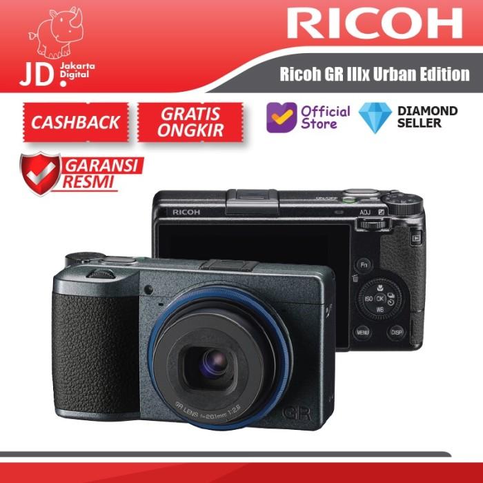 Gambar Ricoh GR IIIx Urban Edition Digital Camera - Ricoh GR III X / GRIIIX Kamera with Touchscreen - STANDARD dari Jakarta Digital 8 undefined Tokopedia