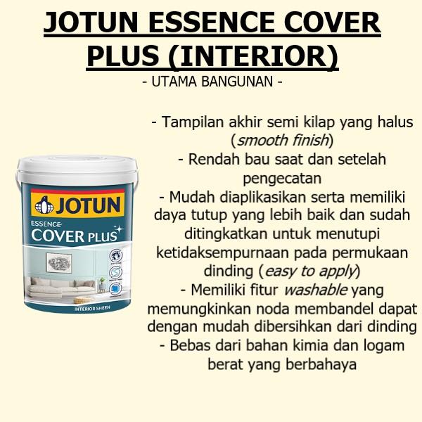 Gambar CAT TEMBOK INTERIOR JOTUN COVER/MAJESTIC - SOPHISTICATED BLUE/4744 - Cover Plus dari UTAMA-BANGUNAN undefined Tokopedia