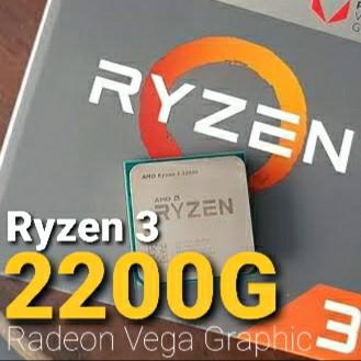 Rx Vega Radeon Ryzen 2200g Cpu Z 2200g Amd Radeon Vega Graphics