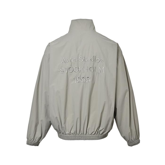 Gambar Jacket AC Studios 3D Embroidered Logo Black - Putih dari HypeFashionID undefined Tokopedia