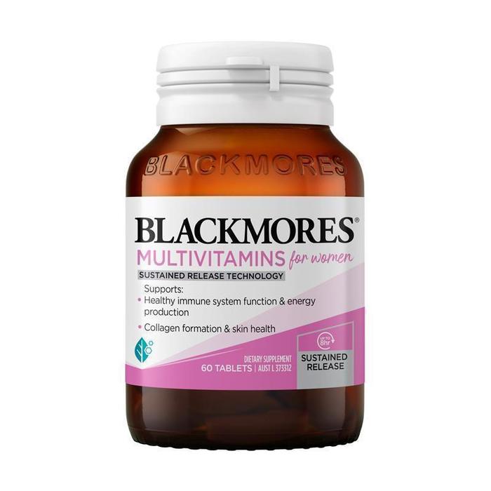 Gambar Blackmores Multivitamin For Women Sustained Release Tablets | 60 pack Australia - 60 Pack dari Vitamin by DNShop undefined Tokopedia
