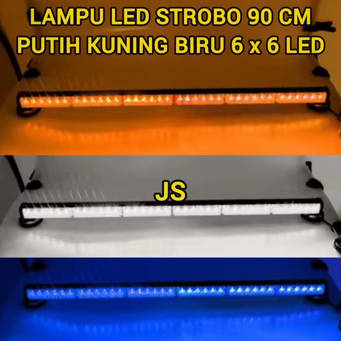 Gambar LAMPU LED STROBO ROOF BAR LAMPU SOROT PUTIH BIRU - PutihBiruKuning dari Justinshopin undefined Tokopedia