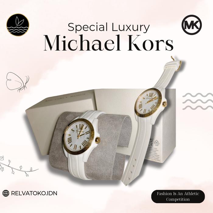 Gambar Jam Tangan Michael Kors Putih Pria/Wanita dari Relva undefined Tokopedia