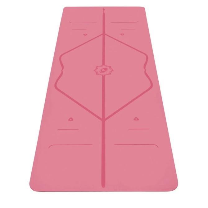 Gambar LIFORME YOGA MAT WITH ALIGNMENT SYSTEM - Pink dari Family Jaya 1 undefined Tokopedia