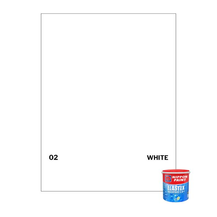 Gambar NIPPON PAINT ELASTEX 20KG ELASTEX WATERPROOF 3 N 1 20KG CAT ANTI BOCOR - WHITE dari JIUJIU STORE undefined Tokopedia