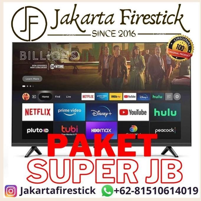 Gambar CO Amazon Firestick (Bisa Pakai Indihome & Amazon Prime) 4K & 4K max Fire TV Stick - Super JB dari Semuaadakuy undefined Tokopedia
