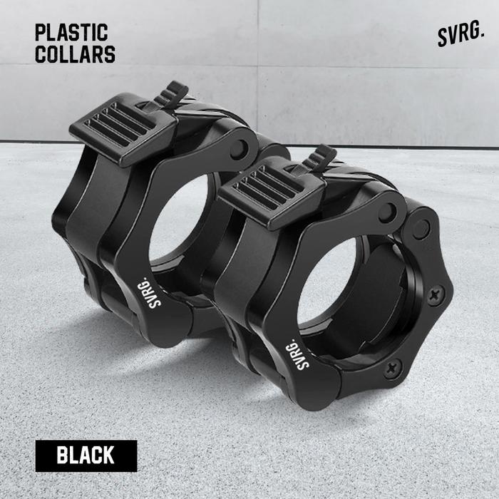 Gambar Svarga Aluminium Barbell Collars - Pengunci Barbel 2" - Barbell Clamp - Clamps, Black dari SVRG Store undefined Tokopedia