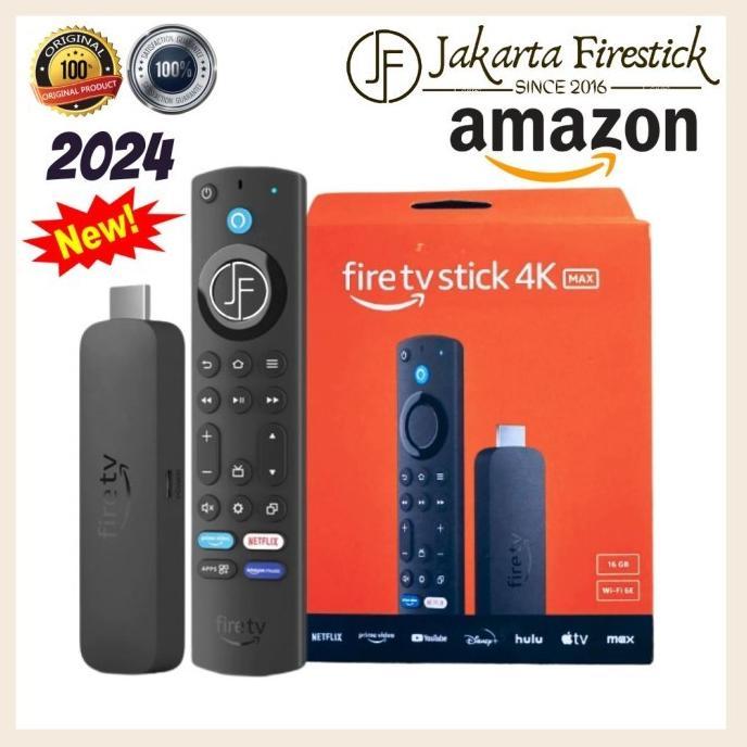 Gambar CO Amazon Firestick (Bisa Pakai Indihome & Amazon Prime) 4K & 4K max Fire TV Stick - Paket TV dari Semuaadakuy undefined Tokopedia
