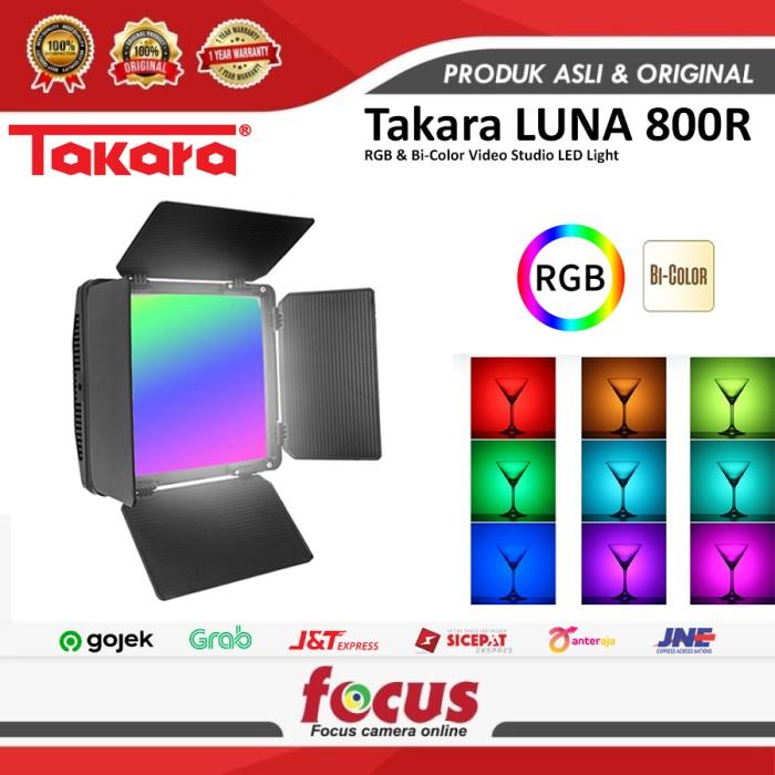 Gambar Takara LUNA 800R RGB & Bi-Color Video Studio LED Light - LED Only dari Focus Camera Online undefined Tokopedia