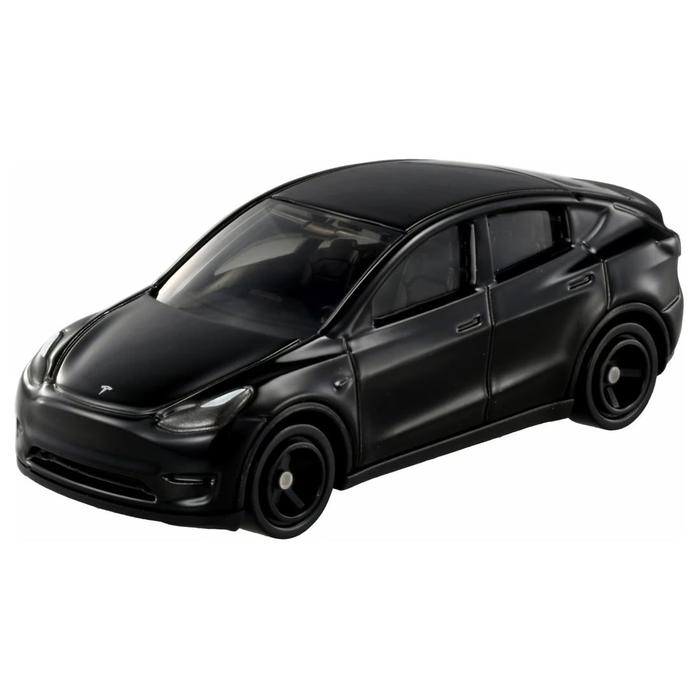 Gambar Tomica 28 & 98 - Tesla Model Y & Tesla Model 3 - 28 - Y Black dari Hobby Japan undefined Tokopedia