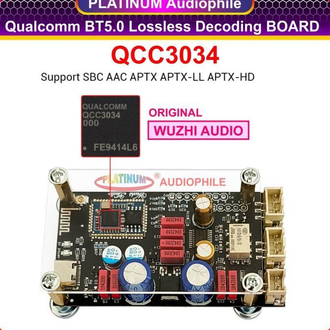 Gambar CO Bluetooth Audio Decoding BT 5.1 Lossless Flac MP3 Receiver Qualcomm APTX LDAC QCC5125 QCC3034 - ZK-QCC3034 dari Semuaadakuy undefined Tokopedia