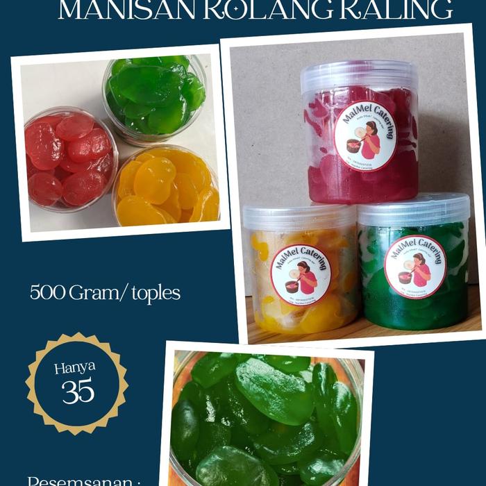 Gambar manisan kolang kaling / rasa cocopandan, jeruk , melon dari depok catering undefined Tokopedia