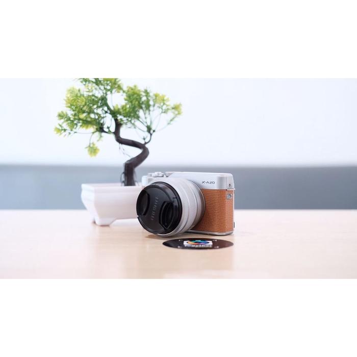 Jual Kamera Mirrorless Fujifilm Xa-20 Xa20 X-A20 With Lensa 15