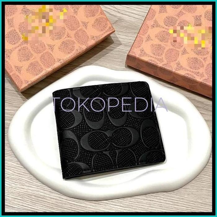 Gambar READY TERLARIS COACH WALLET MENS DOMPET PENDEK PRIA WOLF CAMO ARMY EMBOSS PACMAN STRIPE DINO REXY GRAFFITI ROBOT BLACK HITAM COFFEE COKLAT KHAKI BIFOLD KULIT LEATHER SIGNATURE COMPACT MULTI - CO EMBOSS dari Afifahjayastore undefined Tokopedia