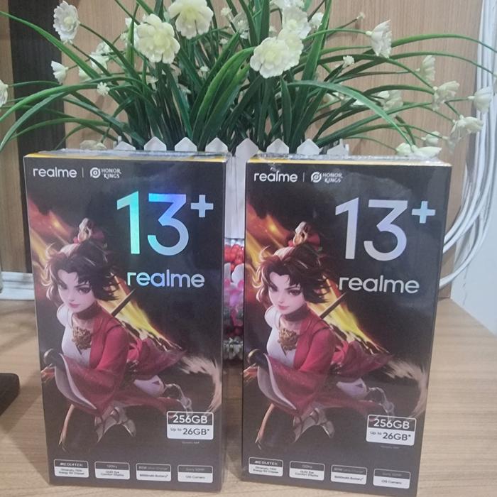 Gambar Realme 13 Plus 5G 12/256 Garansi Resmi - gold dari RnR Jaya undefined Tokopedia