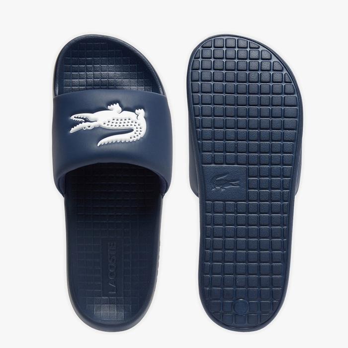 Classic Croco Sandal Sandal Lacoste Slide Mens Navy Original