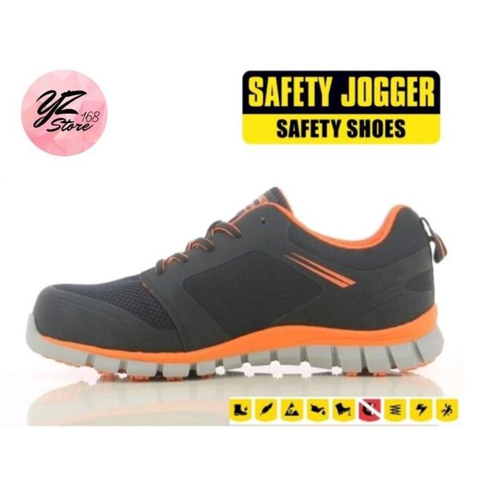 Gambar Baru Sepatu Safety Jogger type LIGERO ORANGE S1P SRC ESD Berkualitas - Orange, 38 dari boutique muslima undefined Tokopedia