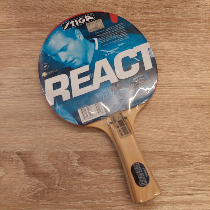Gambar Bet Bat pingpong tenis meja STIGA - REACT dari Megah Sports undefined Tokopedia