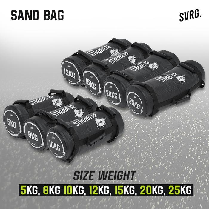 Gambar SVRG Adjustable Sand Bag 5Kg - Sandbag Pemberat - Sandbag Lifting - Sand Bag, 12 Kg dari SVRG Store Kota Tangerang Tokopedia