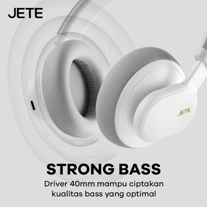 Gambar BALI HEADSET HEADPHONE BLUETOOTH WITH SURROUND SOUND JETE SX1 - 2 TAHUN AKHA HP - WHITE dari ciciseller08 undefined Tokopedia