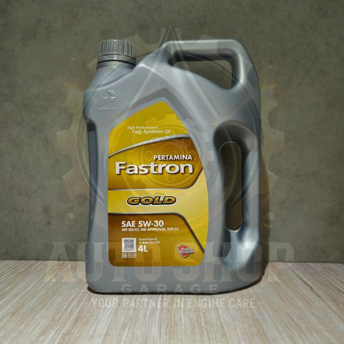 Jual Pertamina Fastron Gold 5w-30 4 Liter/1 Galon - Oli Mobil Original ...