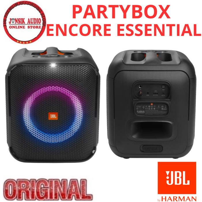 JBLパーティボックスencore essential JBL、最大15時間駆動の小型
