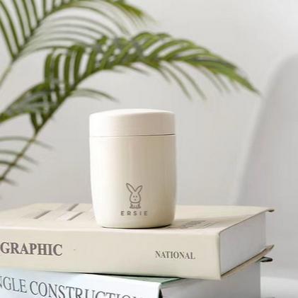 Gambar Ready Stock Ersie Petite Termos Food Jar - Insulated Jar Thermos Bekal Makan Mpasi Baby Food Jar 260Ml - White dari Armada Maju Store undefined Tokopedia