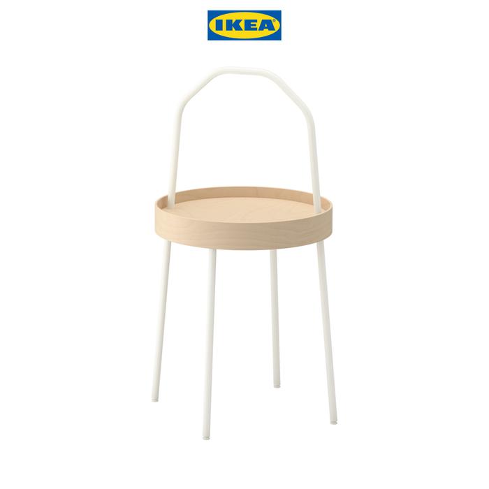 Gambar IKEA BURVIK Meja Samping Dengan Gagang Serbaguna 38 cm   Furniture - Puith dari IKEA Indonesia Kota Administrasi Jakarta Timur Tokopedia