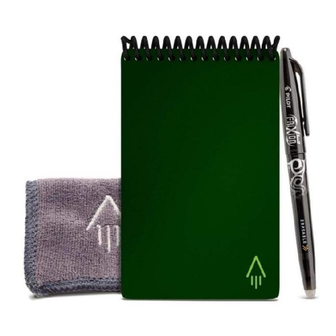 Gambar Rocketbook Core Everlast Reusable Smart Notebook - Mini 3.5"X5.5" - Green dari ZsnBoks undefined Tokopedia